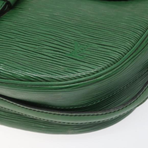 LOUIS VUITTON Epi Jeune Fille MM Shoulder Bag Green M52154 LV Auth 112905 - Picture 14 of 16